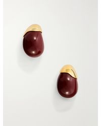 Lizzie Fortunato - Toro-Plated Enamel Earrings - Lyst