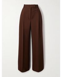 Rohe - Hose Aus Einer Woll-Mohairmischung Mit Bundfalten - Lyst