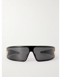 Dior - Verydior M1U Wrap-Around Acetate Sunglasses - Lyst