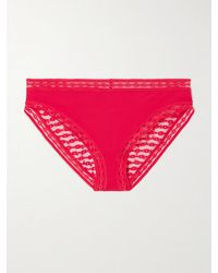 Eres - Bubble Elixir Stretch-Jersey And Lace Briefs - Lyst