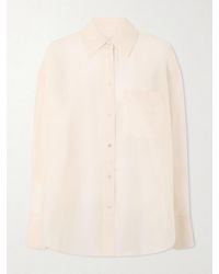 Twp - Big Joe Cotton And Silk-Blend Voile Shirt - Lyst