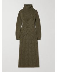 Loro Piana - Cashmere Turtleneck Maxi Dress - Lyst