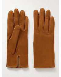 Nour Hammour - Suede Gloves - Lyst