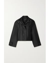 Low Classic Recycled Woven Jacket - Black