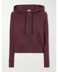 James Perse - French Cotton-Terry Hoodie - Lyst