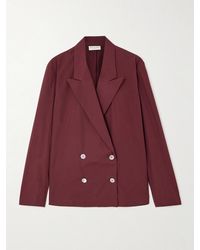 Dries Van Noten - Caplana Double-Breasted Cotton-Faille Shirt - Lyst