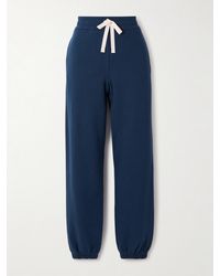 Jil Sander - Cotton-Jersey Track Pants - Lyst