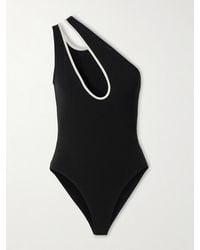 Lisa Marie Fernandez - Net Sustain One-Shoulder Cutout Swimsuit - Lyst