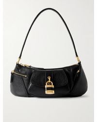 Chloé - The 99 Schultertasche Aus Strukturiertem Leder Mit Verzierung - Lyst
