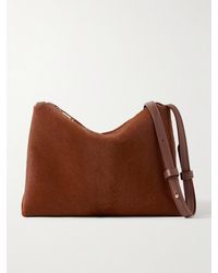 KHAITE - Lina Medium Calf Hair Shoulder Bag - Lyst