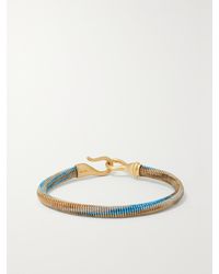 Ole Lynggaard Copenhagen - Life 18-Karat And Rope Bracelet - Lyst