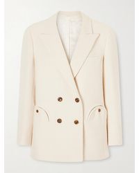 Blazé Milano - Missy Everynight Cotton-Blend Tweed Blazer - Lyst