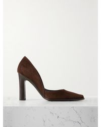 The Row - Mae Suede Pumps - Lyst