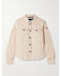 Moncler - Nangy Quilted Cotton And Modal-Blend Corduroy Down Jacket - Lyst