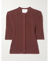 Citizens of Humanity - Tabitha Ribbed Wool And Cashmere-Blend Cardigan - Lyst