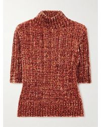 Dries Van Noten - Ribbed-Knit Chenille Sweater - Lyst