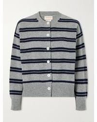 &Daughter - Ada Striped Wool Cardigan - Lyst