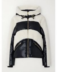 Bogner - Dana Hooded Shearling-Paneled Down Ski Jacket - Lyst