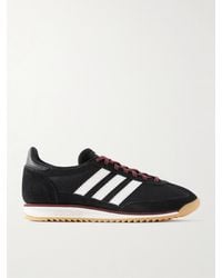 adidas Originals - Sl 72 Og Suede And Leather-Trimmed Mesh Sneakers - Lyst