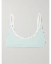 Marysia Swim - Calcutta Two-Tone Bikini Top - Lyst