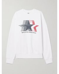 Sporty & Rich - Adidas Originals Printed Cotton-Jersey Sweatshirt - Lyst