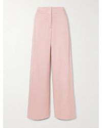 Veronica Beard - Ronin Hose Mit Weitem Bein Aus Crêpe - Lyst