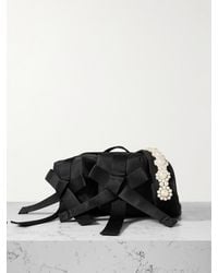 Simone Rocha - Sac Ceinture En Tissu Technique À Nœuds Et À Perles Synthétiques - Lyst