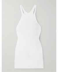 Rick Owens - Tanktop Aus Baumwoll-Jersey Mit Racerback - Lyst