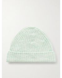 AURALEE - Ribbed Cashmere Beanie - Lyst