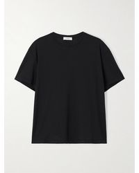 TOTEME - Garderob Tencel Lyocell And Organic Cotton-Blend Jersey T-Shirt - Lyst