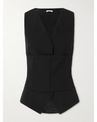 McQueen - Weste Aus Woll-Twill - Lyst