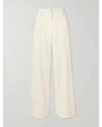 Patou - Stretch Wool-Twill Tapered Pants - Lyst