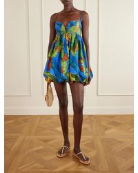 FARM Rio Spring Bananas Print Minidress At Nordstrom in Red | Lyst
