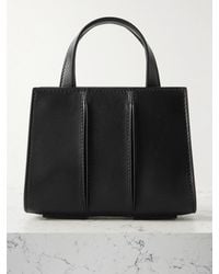 Max Mara - Whitney Bag 2 Nano Tote Aus Leder Mit Falten - Lyst
