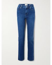 FRAME - The Pencil Hoch Sitzende Skinny Jeans - Lyst