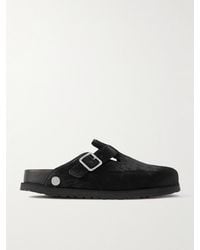 Birkenstock - Boston Buckled Cow Hair Clogs - Lyst