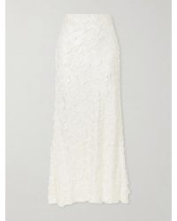 Gabriela Hearst - Frei Fil Coupè Silk And Wool-Blend Maxi Skirt - Lyst