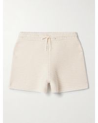 La Ligne - Jane Shorts Aus Einer Gehäkelten Baumwollmischung - Lyst