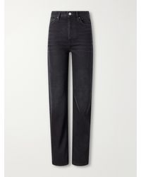 TOTEME - Classic Cut High-Rise Slim-Leg Jeans - Lyst