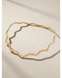 David Yurman - Collier En Or 18 Carats (750/1000) Et Diamants Stax - Lyst