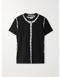 Proenza Schouler - Tie-Dyed Cotton-Blend Jersey T-Shirt - Lyst