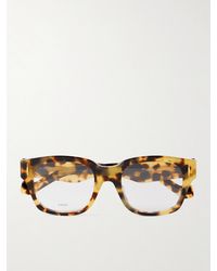 Loewe - Anagram Square-Frame Acetate Optical Glasses - Lyst
