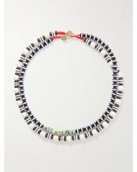 Roxanne Assoulin - The Salt & Pepper Set Of Two Agate Beaded Necklaces - Lyst