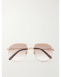 Dior - Petit Cd A1U Square-Frame-Tone Sunglasses - Lyst