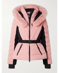 Mackage - Elita Hooded Belted Quilted Down Ski Jacket - Lyst