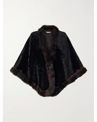 Nour Hammour - Shearling Shawl - Lyst