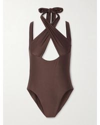 Kiki de Montparnasse - La Sirene Halterneck Swimsuit - Lyst