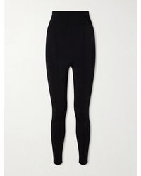 Chloé - Paneled Stretch-Knit Leggings - Lyst
