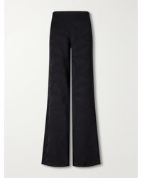 Johanna Ortiz - Laidback Energy Satin-Jacquard High-Waist Wide-Leg Pants - Lyst
