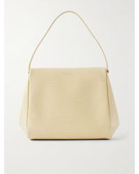 Calvin Klein - Tina Snake-Effect Leather Clutch Bag - Lyst